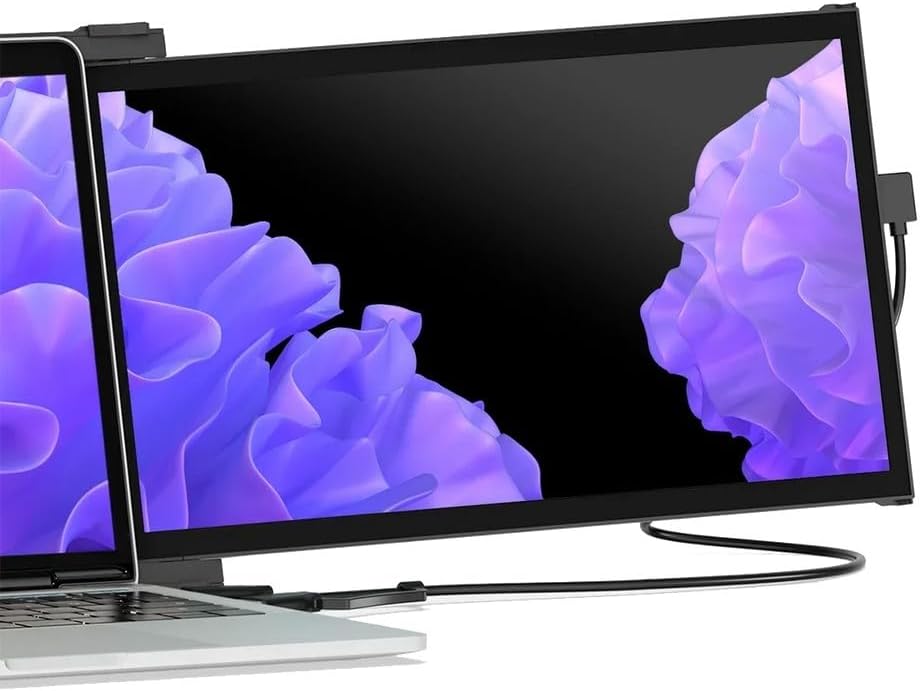 2025 Mobile Pixels Duex Plus DS 13.3 Portable Monitor, USB Type-CHDMI Plug and Play Laptop Screen Extender, FHD 1080P Laptop Monitor, Compatible with WindowsMac