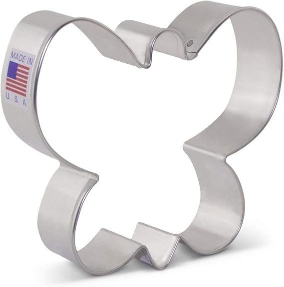 Ann Clark Butterfly Cookie Cutter, Medium 3.75 inch Made in USA