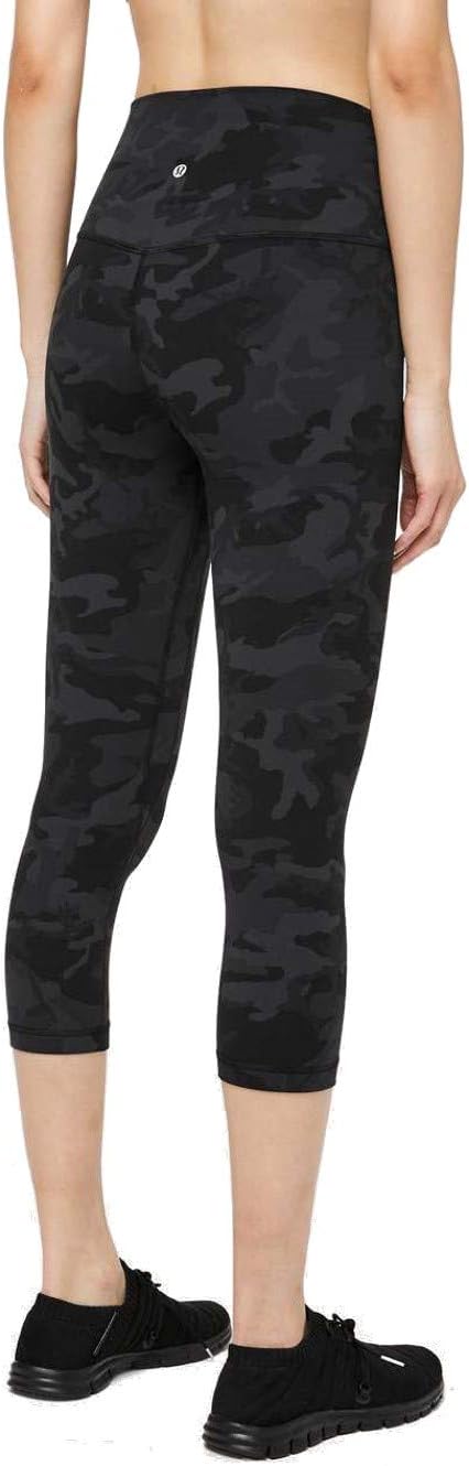 Lululemon Athletica Align Crop 21 in (Heritage 365 Camo Deep Coal, 12)