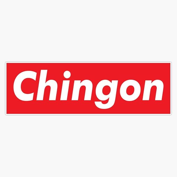 Chingon logo Decal Vinyl Bumper Sticker 5"