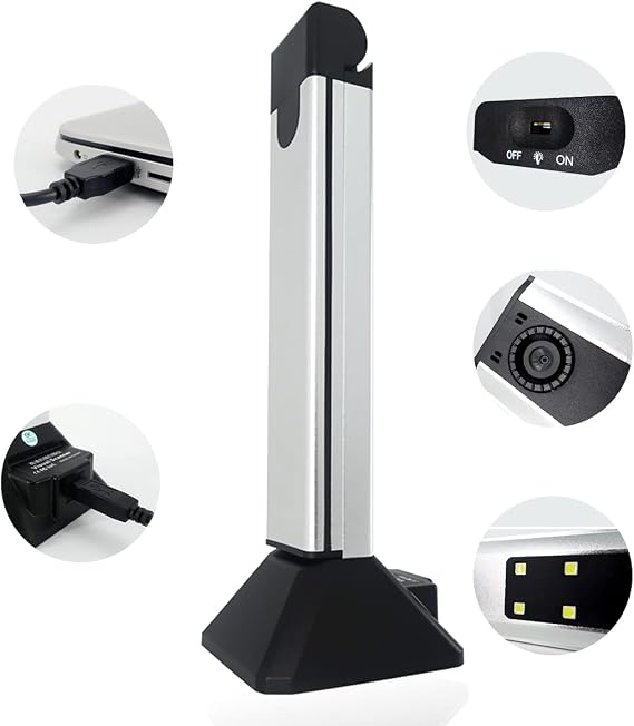 S163AF Document Scanner Document Camera for Teachers with Light, USB Visualiser A3-Size Excellent for Online Teaching, Distance Learning, Web Conferencing