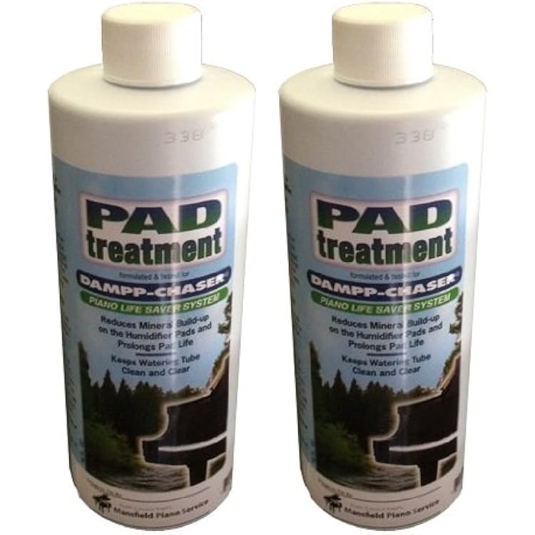 Piano Humidifier - Pad Treatment, 16oz - Combo 2 - 8 oz Bottles, Presentation may vary..