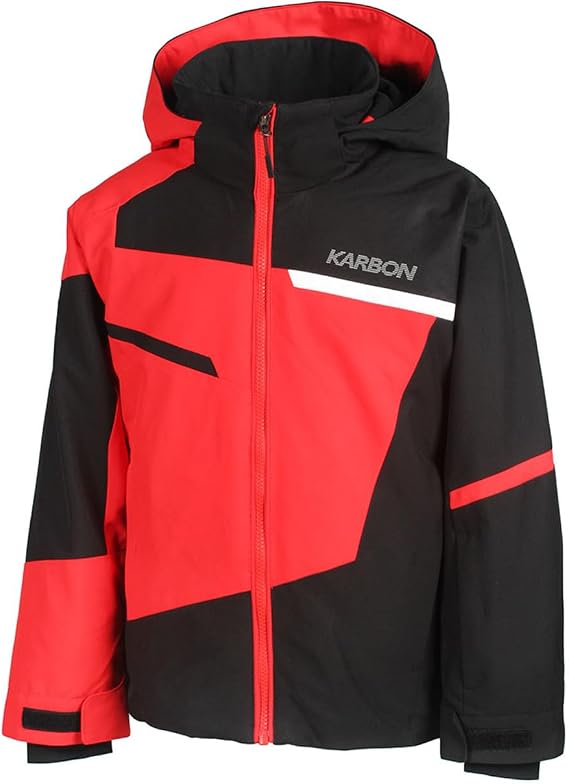 KARBON Y THEOREM JACKET, Red/Black, 10