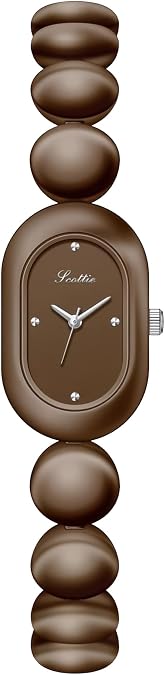 Gosasa Vintage Women's Bracelet Quartz Watch, Small Oval Dial Dress Watch