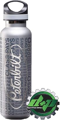 Diesel Power Plus Gray 20 oz. Basecamp Tundra Vacuum-Insulated Bottle with Class Pays Tagline