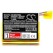 363830PL SDMX26 Battery Replacement for SANDlSK Sansa Clip Clip Jam