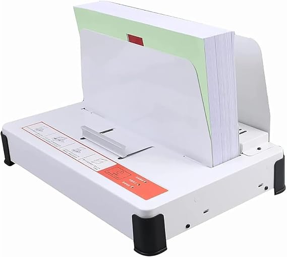 Electric Hot Melt Binding Machine, A4 File Thermal Binding Kit,Electric Book Binder 1-55MM Binding Thickness for Tenders, Insurance Policy Contracts, Reports
