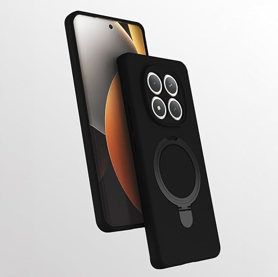 Coverzone Xiaomi Redmi Note 15 Pro Plus ile uyumlu Kılıf MagSafe ile uyumlu Z-Samara Kapak Wireless Şarj Özellikli Stand Olabilen Xiaomi Redmi Note 15 Pro Plus kilif