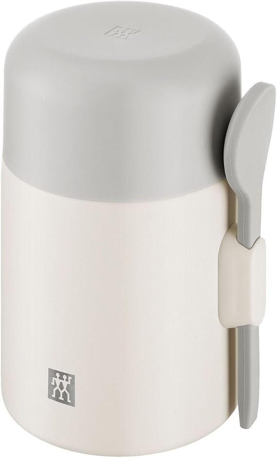 ZWILLING Thermo Plus Termos Yemek Kavanozu, 600 ml, paslanmaz çelik (Bej)