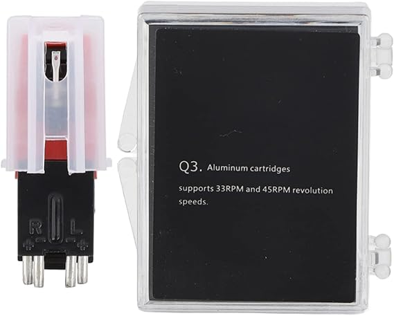 Precision Turntable Replacement Needle - Universal Vinyl Record Player Cartridge - Enhanced Audio Performance