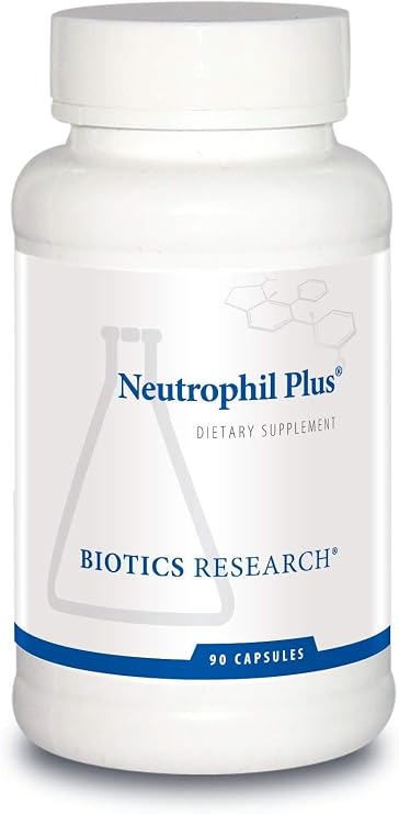 BIOTICS RESEARCH Neutrophil Plus, Maitake Mushroom Blend, Barberry, 90 Caps