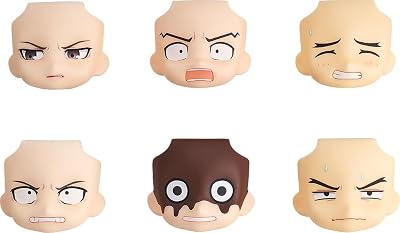 Good Smile Company Nendoroid More Phoenix Wright: Ace Attorney Face Swap 6-Piece Set