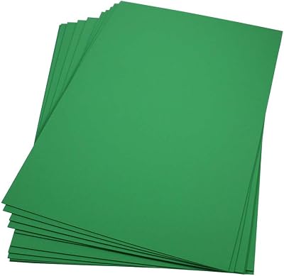 Craft Foam Sheets-12 x 18 Inches - Lime Green - 5 Sheets-2 MM Thick