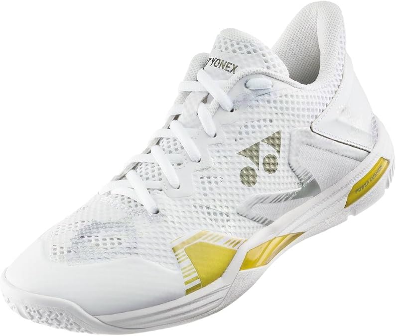 YONEX Power Cushion Eclipsion Z3 Men's Indoor Court Shoe (White/Gold)