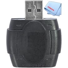 High Speed SD/SDHC/Micro SD Reader/Writer for Fuji, Samsung, Leica, Panasonic, Kdak & More Cameras & Camcorders
