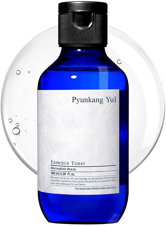 Pyunkang Yul PKY Essence Toner for Barrier Rebuilding, Highly Concentrated Essence Facial Toner, Minimal Ingredients, Zero-Irritation, Korean Skincare, (3.38 Fl. Oz, 100ml)