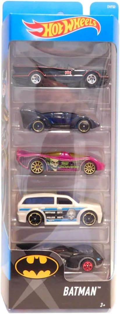 Hot Wheels 2017 Batman 5-Pack