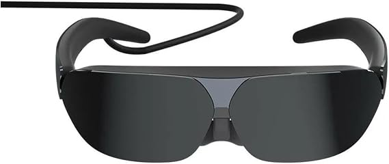Smart Glasses Portable Wearable Dual HD Micro OLED Display 140" 1080P Cinema