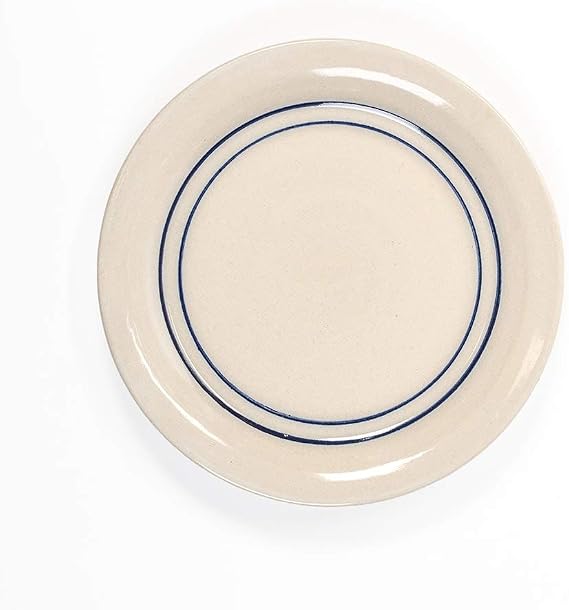 LLC Salad Plate Blue Stripe