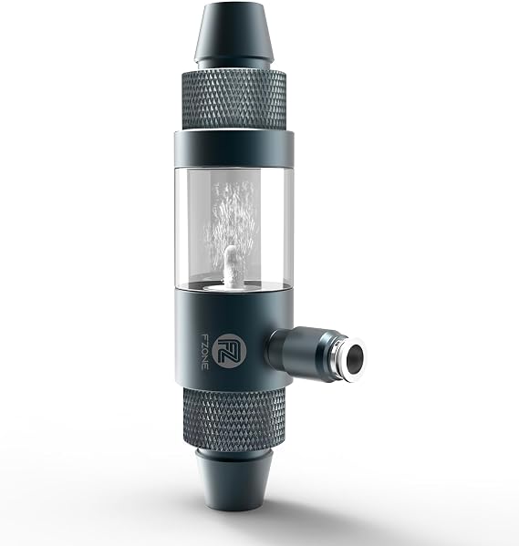 FZONE Aquarium Inline CO2 Diffuser, Fits 5/8" ID tubing