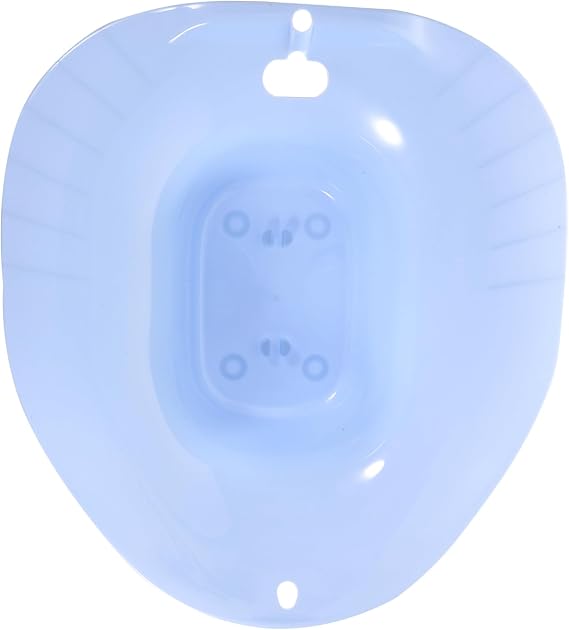 Sitz Bath Basin for Pregnant Women Comfortable Postpartum Care Relief Anti-Overflow Design Non-Slip Base Durable Easy to Clean Toilet Seat Wash Basin