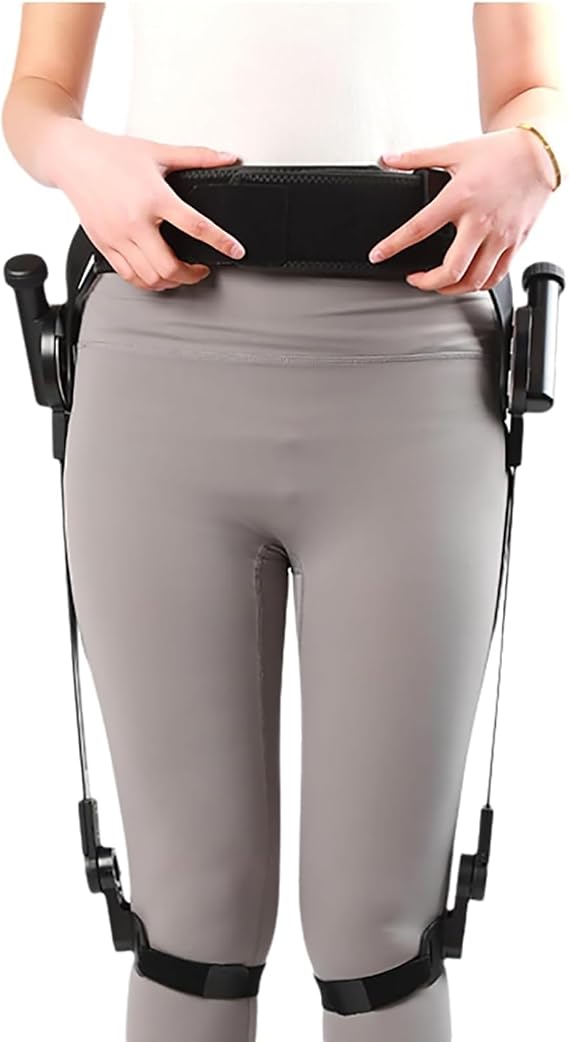 Hypershell Exoskeleton,3 Level Adjustable Strength,Legs Rehab Training Equipment,Hiking and Climbing Stairs Assist,Walking Can Help 50% (Both Legs, M)