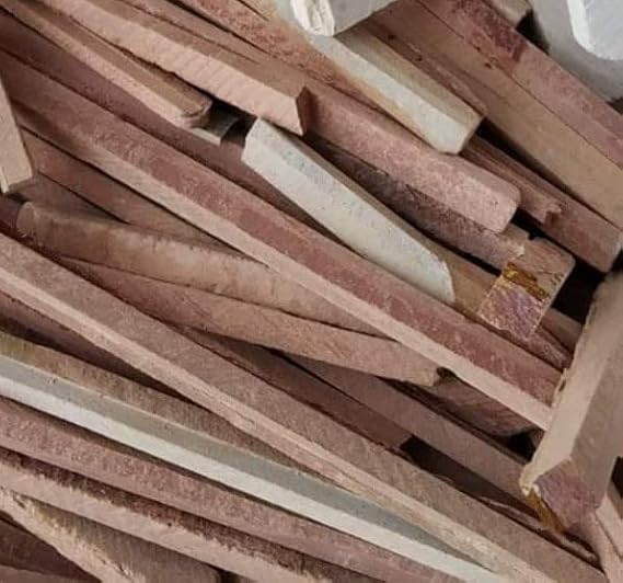 Thin red slates- 1 kg