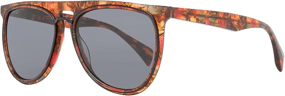 Yohji Yamamoto 5024-064-56-16-140 Unisex Red Plastic Frame Sunglasses