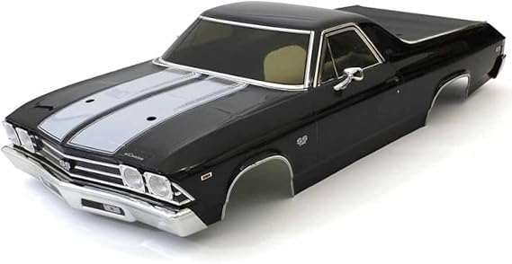 Kyosho FAB705BK 1/10 Chevy El Camino SS 396 Decoration Black Body Set