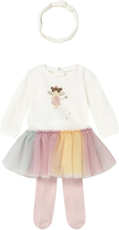 Mayoral Bodysuit w/Tutu Set for Baby-Girls Multicolou