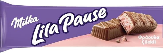 Milka Lila Pause Bar Çikolata 34g