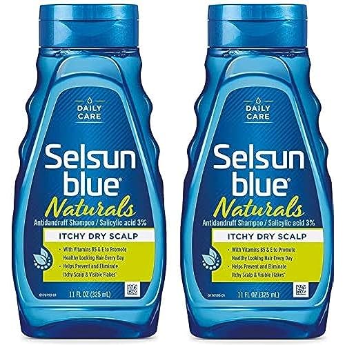 Selsun Blue Itchy Dry Scalp, Naturals, 2 Count