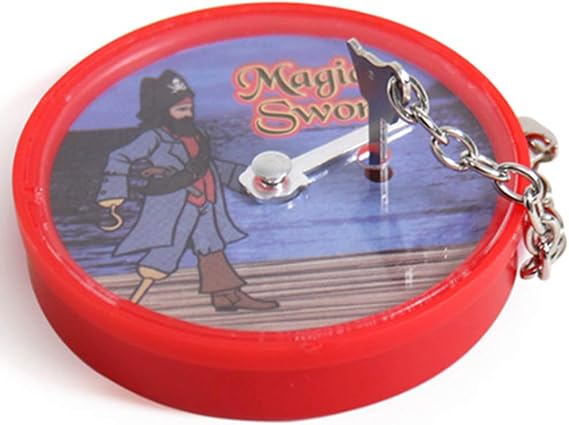 RiToEasysports Magical Sword Tricks Props, Appear Vanishing Toys Close Up Show Props Fun Mentalism Props Accessories Appear Vanishing Toys (Red)