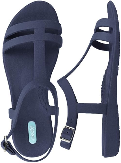 Oka-B Women's Morgan Flat Sandal with Straps