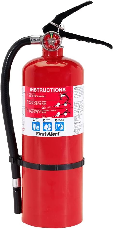 First Alert Fire Extinguisher, Heavy Duty for Home & Commercial Use
