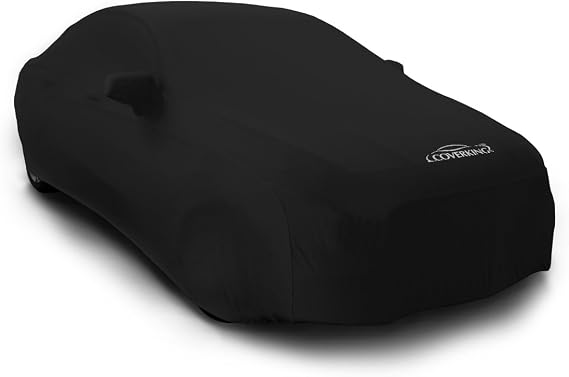 Coverking Custom Car Cover for Select Mercedes-Benz Models - Satin Stretch (Black)