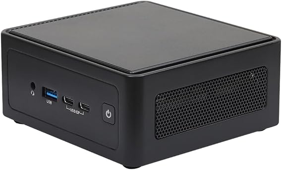 ASRock 4X4 BOX-8840U, AMD RyzenTM 7 8840U, AMD Ryzen AI, 4K Quad-Display, 96GB DDR5 5600, 2.5G Dual LAN with Wi-Fi 6E, 5 USB, Dual M.2 SSD Support, Compact Mini PC for Retail, Gaming, Business