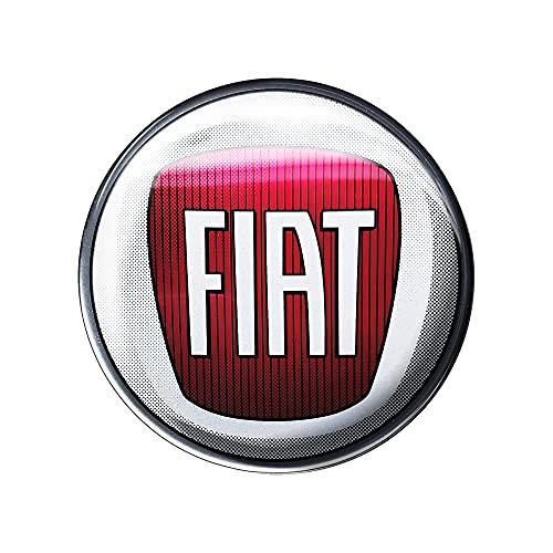 Fiat 21222 Official 3D Sticker Logo 40 mm