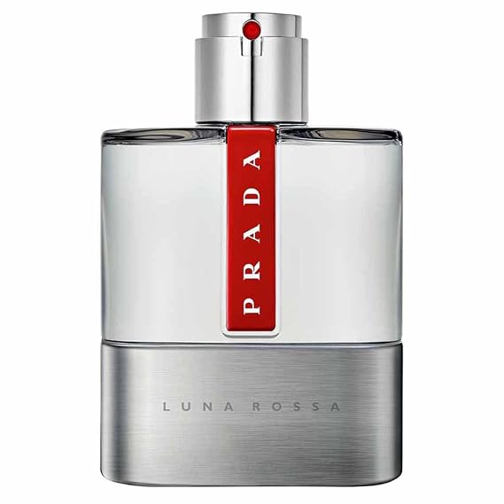 Prada Luna Rossa Eau de Toilette Spray for Men, 3.4 Ounce (Packaging may vary)