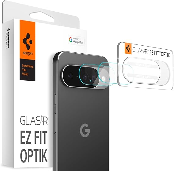 Spigen Glas.tR EZ FIT Optik Camera Lens Protector for Pixel 10