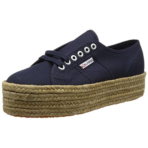 Superga Womens 2790-cotropew Low-Top Sneakers, Blue Navy, 7 UK 41 EU