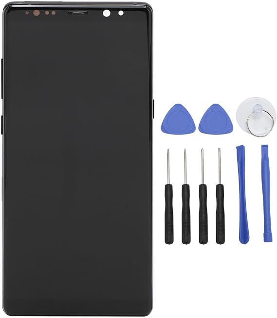 Note 8 Screen Replacement, LCD Screen Display Touch Digitizer Assembly with Frame and Repair Tools, Phone Screen Replacement for Note 8