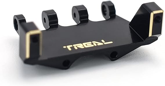 TREAL SCX24 Brass Servo Mount Compatible with EMAX Servo for Axial SCX24 Deadbolt C10 Gladiator Bronco