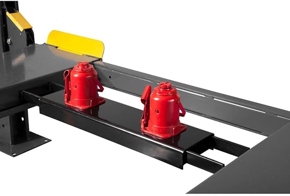 BendPak JP-6 Telescoping Sliding Jack Platform - 6,000lb Weight Capacity Accessory for Four Post Runway Style Lifts