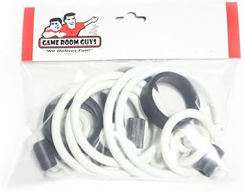 Game Room Guys Stern Elvis Pinball White Rubber Ring Kit