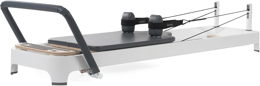 Balanced Body Allegro 2 Pilates Reformer, Pilates Exercise Equipment, Workout Equipment for Home or Studio, Storm Gray
