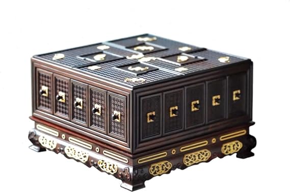 Jewelry Organizer Jewelry Box Red Rosewood Treasure Box Solid Wood Jewelry Box Mahogany Jewelry Storage Box Jewelry Holder Gifts for Women