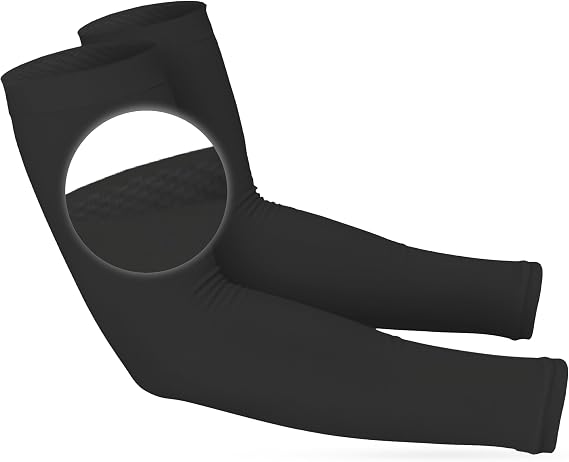 SportsTrail Cooling Arm Sleeves for Men & Women Breathable, UV Sun Protection, Sports Arm Sleeves for Women, Men & Youth