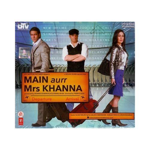 Main Aurr Mrs Khanna Bollywood Film Soundtrack / Injdian Cinema / Hindi Songs / Salman Khan / Kareena Kapoor