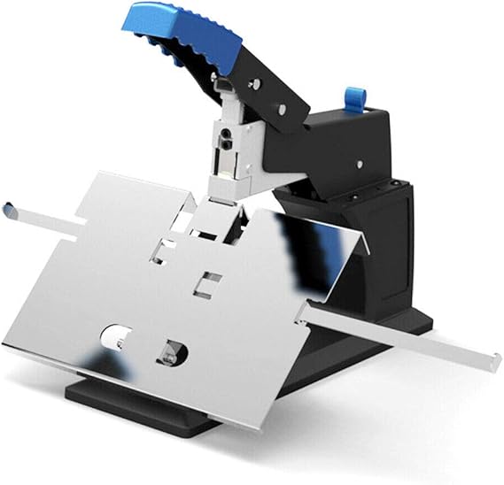 Manual Stapler Heavy Duty Stapler Office Manual Desktop Saddle Stitchers Can Both Saddle and Flat Maximum Binding Thickness 6.5mm